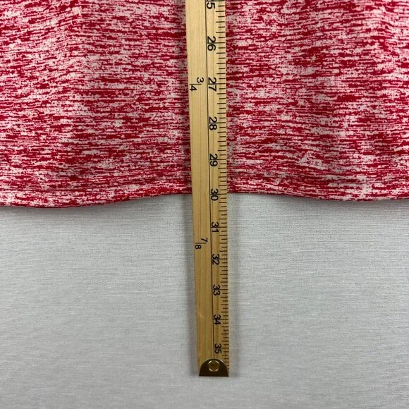 BADGER SPORT WOMEN'S 1/4 ZIP LIGHTWEIGHT PULLOVER IN HEATHERED RED COLOR SIZE XL - Picture 7 of 11